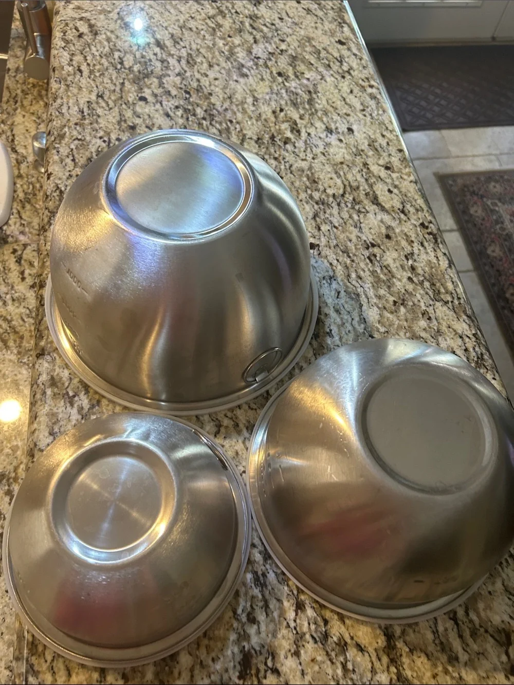 Stainless 3 Steel Mixing & Measuring Bowl Set with Lids